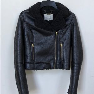 Rachel Roy Plush Winter Bomber